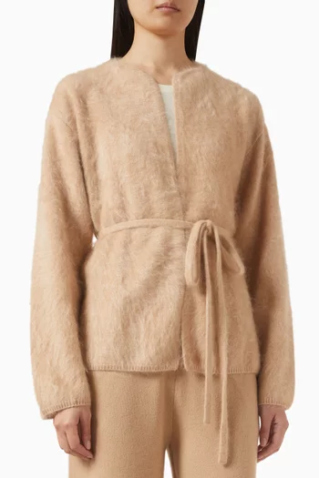 كارديغان بحزام كشمير ناعم