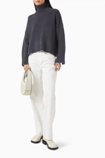 Girlfriend Turtleneck Sweater in Cashmere