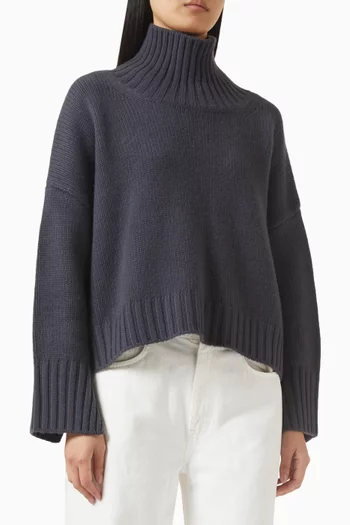 Girlfriend Turtleneck Sweater in Cashmere