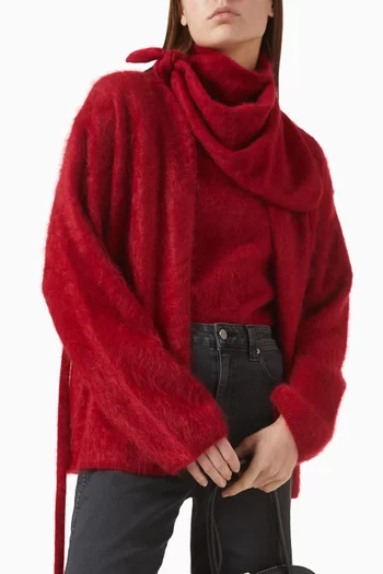 وشاح بتصميم مثلث كشمير ناعم