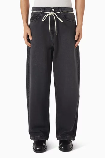 Wide Leg Jeans in Denim