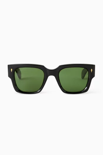 Enzo D Frame Sunglasses in Acetate