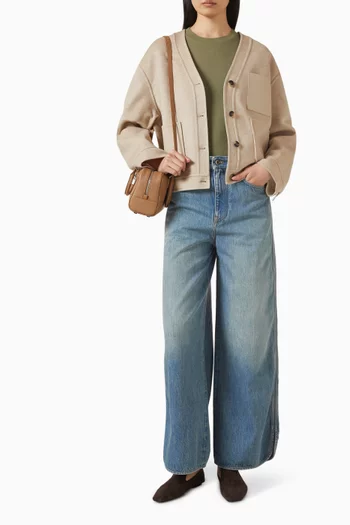 x Louis Wain Futurist Cat T-shirt in Cotton Blend