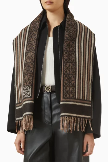 Reversible Anagram Belt in Leather