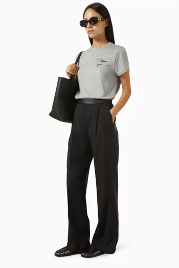 I Loewe You T-shirt in Cotton-jersey
