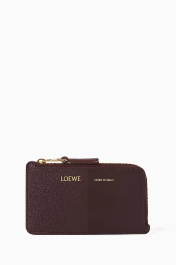 حافظة بطاقات وعملات معدنية دويت جلد