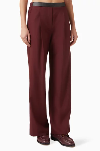 Wide-leg Pants
