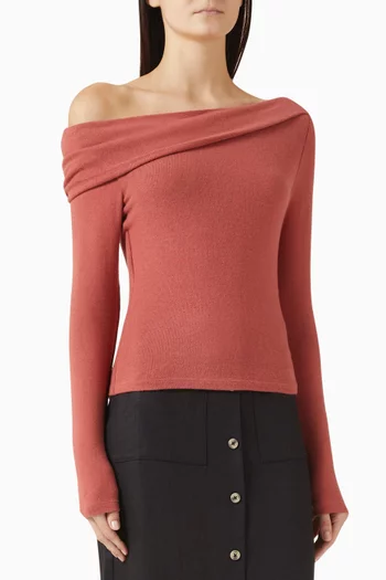 Elio Knit Top in Lyocell Blend