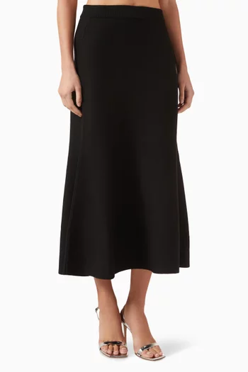 Atwood Trumpet Skirt in Wool