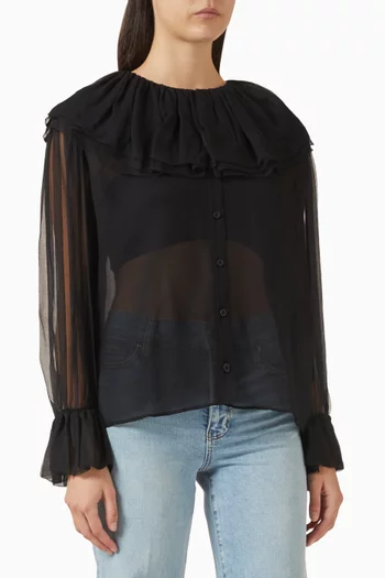 Tiered Statement Blouse