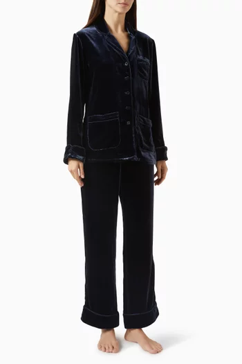 Coco Pyjama Set in Velvet