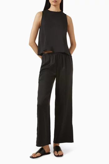 بلوزة صوفيا حرير شارموز