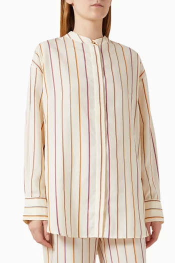 Striped Collared Shirt