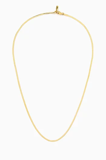Zeina Slim Chain Necklace