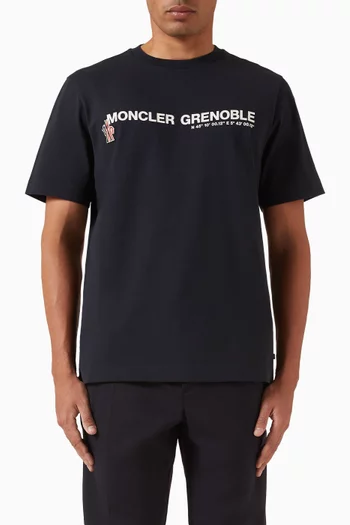 Logo-print T-shirt in Cotton