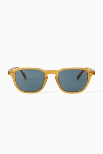Emryn Rectangular Sunglasses in Acetate