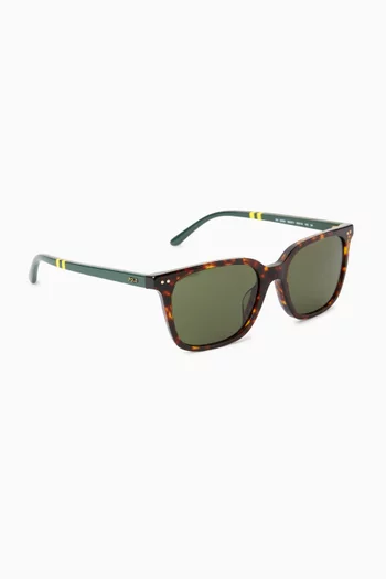 Square Sunglasses in Acetate