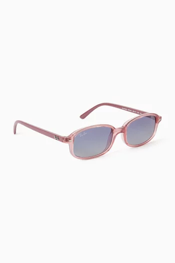 Irregular Sunglasses in Nylon