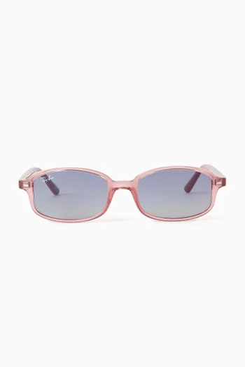 Irregular Sunglasses in Nylon