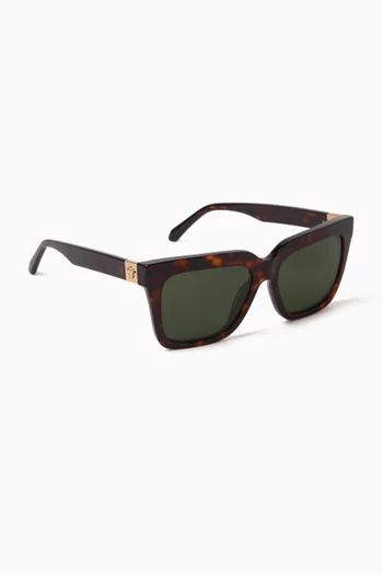 Medusa Square Sunglasses in Acetate