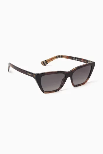 Cat-eye Sunglasses in Acetate