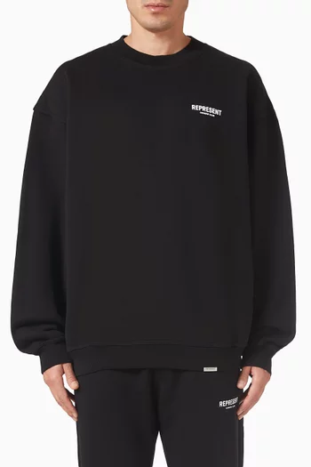 سترة بشعار Owners’ Club‏ قطن