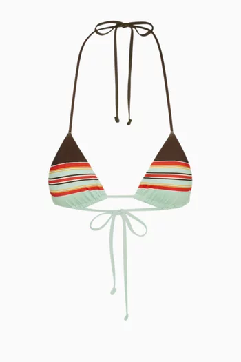 Nick Bikini Top in Stretch Nylon