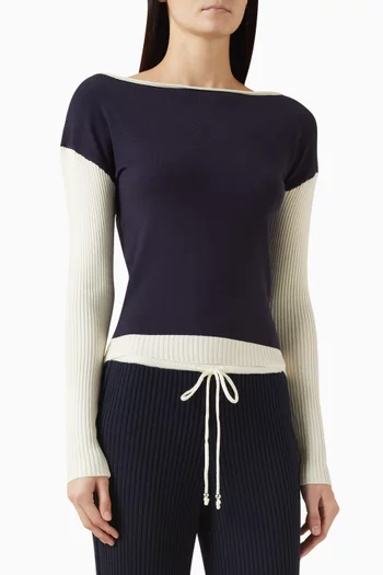 قميص فيل بأكتاف مكشوفة قماش منسوج