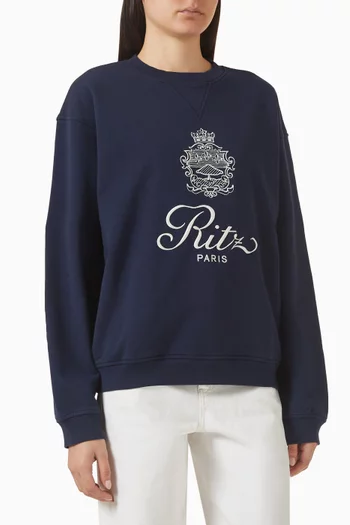 سترة مزيج قطن فريم دينم × فندق الريتز