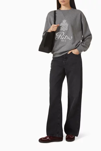 سترة مزيج قطن فريم دينم × فندق الريتز