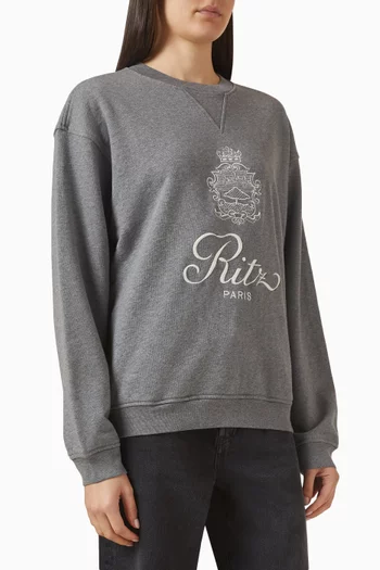 سترة مزيج قطن فريم دينم × فندق الريتز