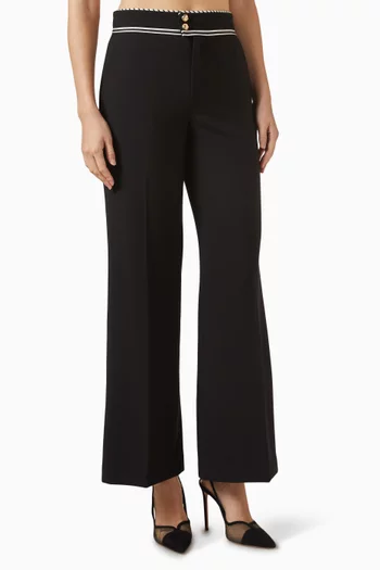 Prime Wide-leg Pants in Viscose Blend