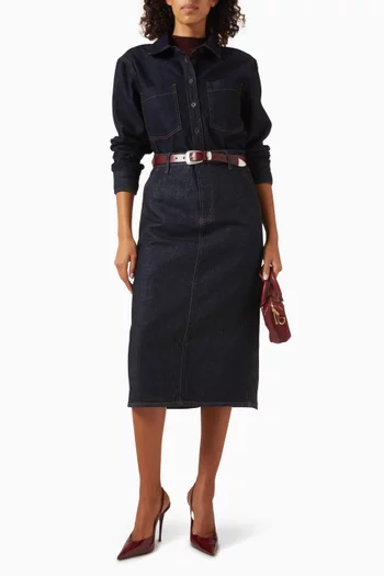 The Polished Shirt in Denim