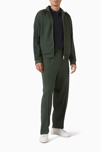 Dash Taped Track Jacket in Cotton-blend