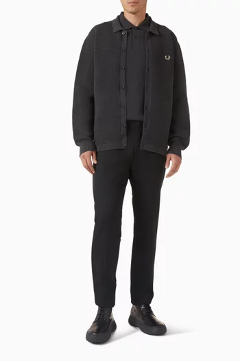 تي شيرت بولو للتنس فريد بيري قطن