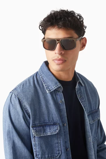 Urban Sport Pilot Sunglasses