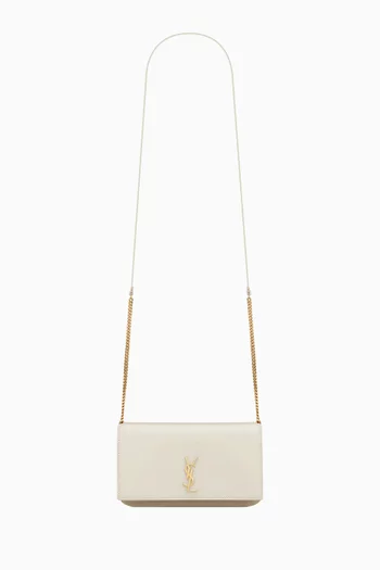 Cassandre Phone Holder in Smooth Leather