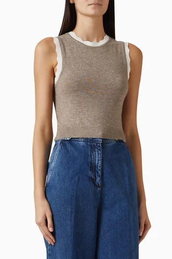 Eleo Knit Top in Wool Blend