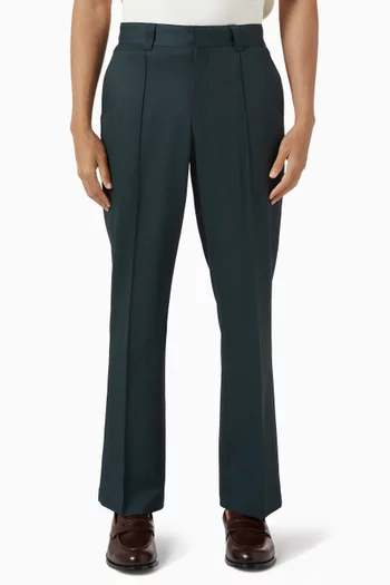 90’s Straight Pants in Viscose-blend