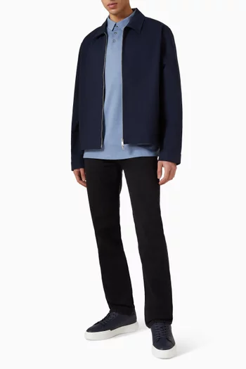 جاكيت دوبي بقصة فضفاضة قطن