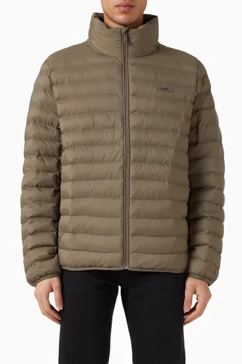 Channeled Puffer Jacket