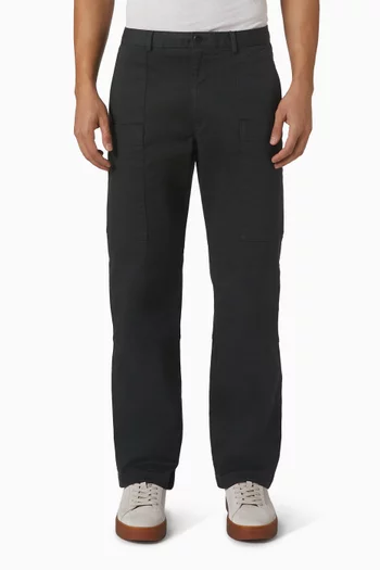 بنطال ورك وير بقصة ساق مستقيمة من التسعينيات قطن