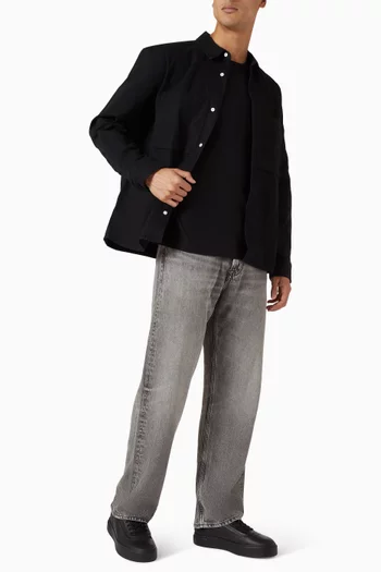 تي شيرت بطبعة قطن