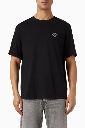 تي شيرت بطبعة قطن