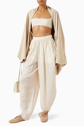 Rocco Oversized Cape in Suede