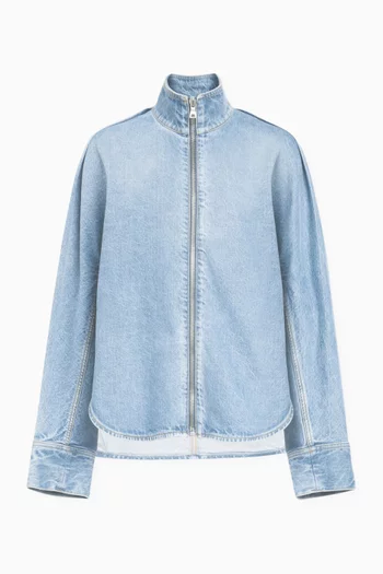 قميص بسحّاب دينم