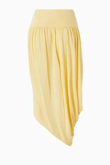 Twisted Skirt in Jersey