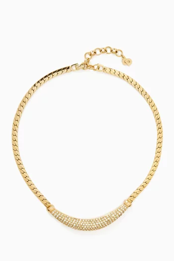 قلادة بحلقات مسطحة من الثمانينيات