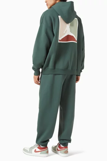 Brooklyn Graphic Hoodie in Fleece