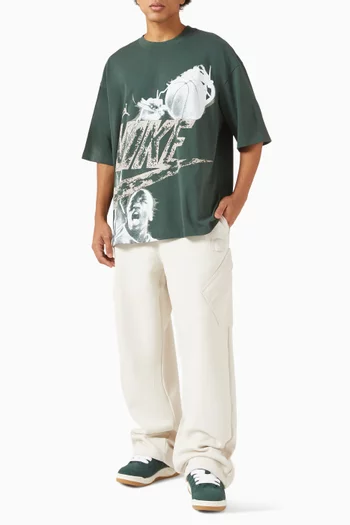 تي شيرت رييشو بقصة فضفاضة قطن